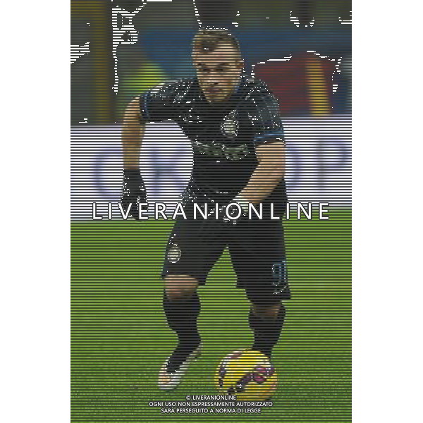 Milano 21-01-2014 TIM Cup - Coppa Italia ottavi di finale Stadio Giuseppe Meazza - San Siro Inter vs Sampdoria nella foto Xherdan Shaqiri (Inter) foto Roberto Garavaglia - ag. Aldo Liverani sas