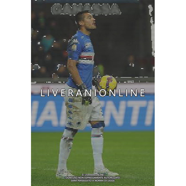 Milano 21-01-2014 TIM Cup - Coppa Italia ottavi di finale Stadio Giuseppe Meazza - San Siro Inter vs Sampdoria nella foto Sergio Romero (Sampdoria) foto Roberto Garavaglia - ag. Aldo Liverani sas