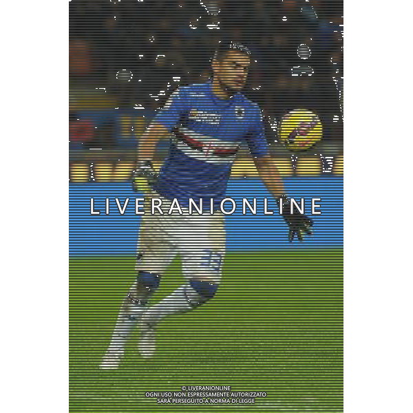 Milano 21-01-2014 TIM Cup - Coppa Italia ottavi di finale Stadio Giuseppe Meazza - San Siro Inter vs Sampdoria nella foto Sergio Romero (Sampdoria) foto Roberto Garavaglia - ag. Aldo Liverani sas