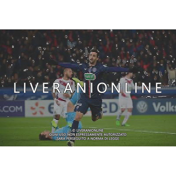 Joie Javier PASTORE - 21.01.2015 - Paris Saint Germain / Bordeaux - Coupe de France Photo : Dave Winter / Icon Sport AG ALDO LIVERANI SAS ONLY ITALY
