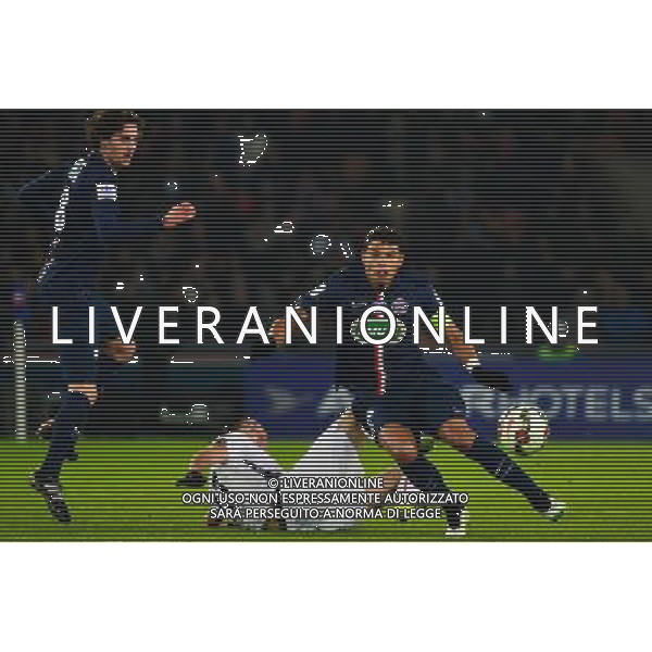 Thiago SILVA / Enzo CRIVELLI - 21.01.2015 - Paris Saint Germain / Bordeaux - Coupe de France Photo : Dave Winter / Icon Sport AG ALDO LIVERANI SAS ONLY ITALY