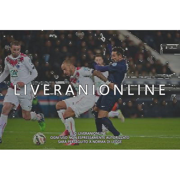Julien FAUBERT / Ezequiel LAVEZZI - 21.01.2015 - Paris Saint Germain / Bordeaux - Coupe de France Photo : Dave Winter / Icon Sport AG ALDO LIVERANI SAS ONLY ITALY