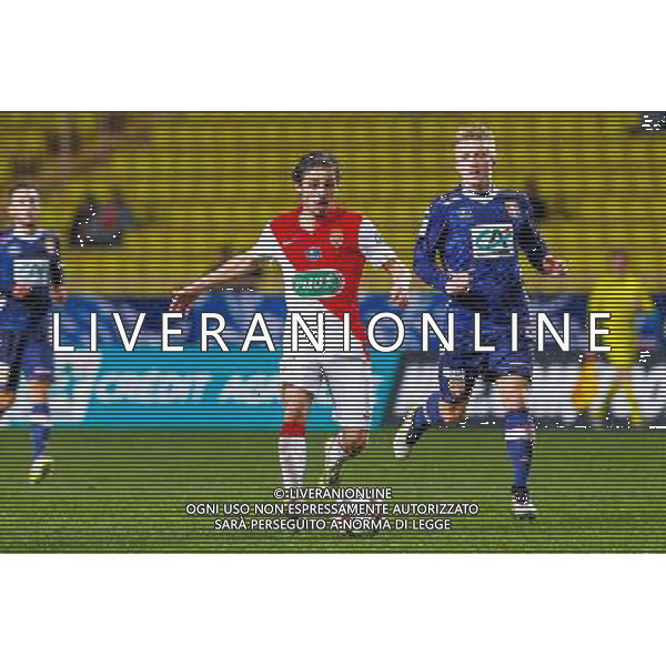 Bernardo Silva / Daniel Wass - 21.01.2015 - Monaco / Evian Thonon - Coupe de France 2014/2015 Photo : Sebastien Nogier / Icon Sport AG ALDO LIVERANI SAS ONLY ITALY