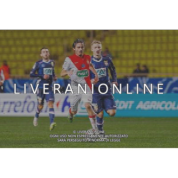 Bernardo Silva / Daniel Wass - 21.01.2015 - Monaco / Evian Thonon - Coupe de France 2014/2015 Photo : Sebastien Nogier / Icon Sport AG ALDO LIVERANI SAS ONLY ITALY