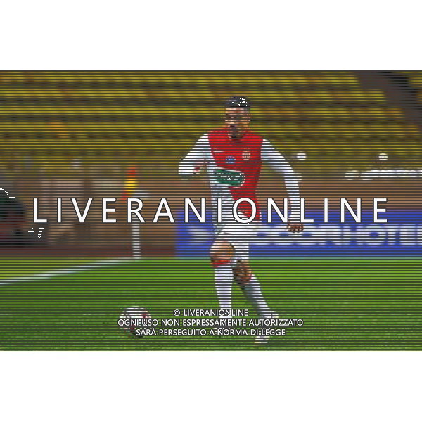 Nabil Dirar - 21.01.2015 - Monaco / Evian Thonon - Coupe de France 2014/2015 Photo : Sebastien Nogier / Icon Sport AG ALDO LIVERANI SAS ONLY ITALY