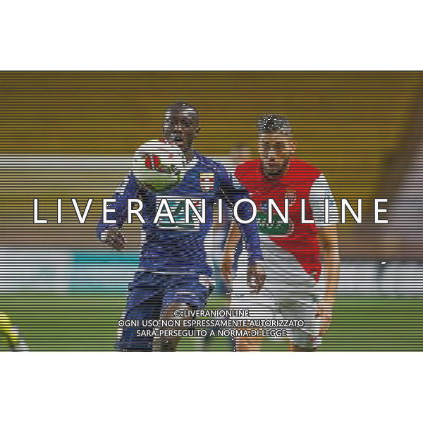 Yannick Ferreira Carrasco / Sabaly Youssouf - 21.01.2015 - Monaco / Evian Thonon - Coupe de France 2014/2015 Photo : Sebastien Nogier / Icon Sport AG ALDO LIVERANI SAS ONLY ITALY
