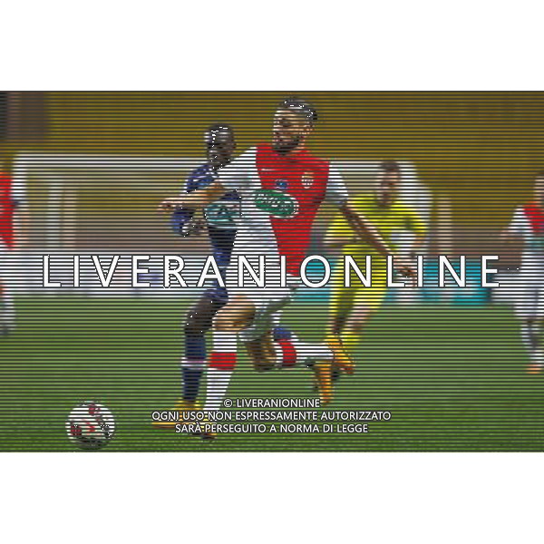 Yannick Ferreira Carrasco / Sabaly Youssouf - 21.01.2015 - Monaco / Evian Thonon - Coupe de France 2014/2015 Photo : Sebastien Nogier / Icon Sport AG ALDO LIVERANI SAS ONLY ITALY