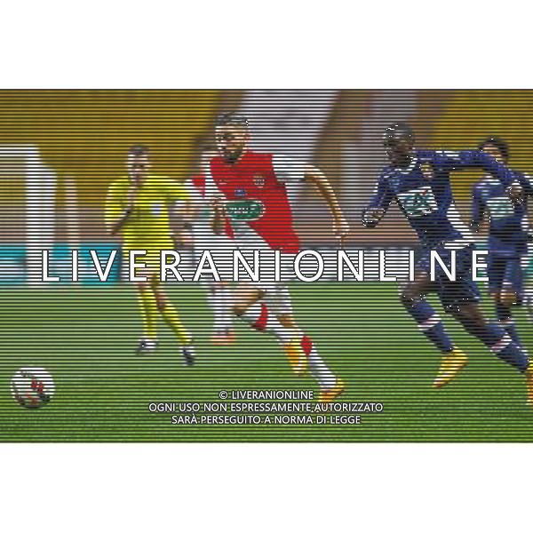 Yannick Ferreira Carrasco / Sabaly Youssouf - 21.01.2015 - Monaco / Evian Thonon - Coupe de France 2014/2015 Photo : Sebastien Nogier / Icon Sport AG ALDO LIVERANI SAS ONLY ITALY