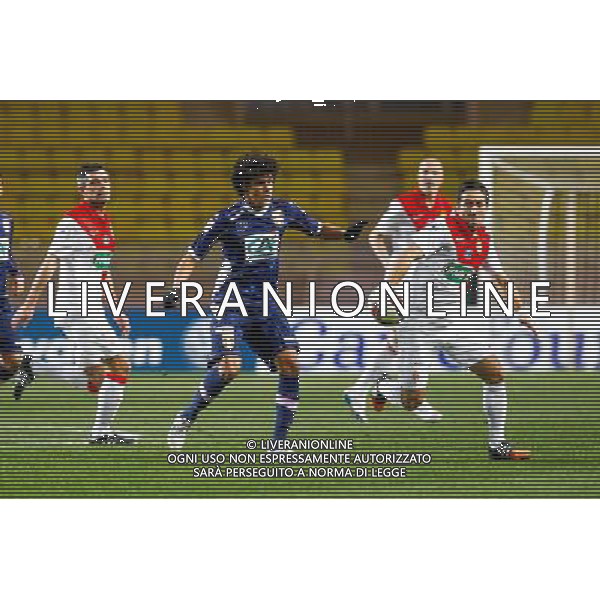 Yeltsin Ignacio Tejeda Valverde / Joao Moutinho - 21.01.2015 - Monaco / Evian Thonon - Coupe de France 2014/2015 Photo : Sebastien Nogier / Icon Sport AG ALDO LIVERANI SAS ONLY ITALY