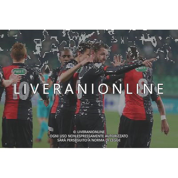 Joie Sylvain ARMAND - 22.01.2015 - Rennes / Reims - 1/16Finale Coupe de France- Photo : Vincent Michel / Icon Sport *** Local Caption *** AG ALDO LIVERANI SAS ONLY ITALY *** Local Caption *** AG ALDO LIVERANI SAS ONLY ITALY