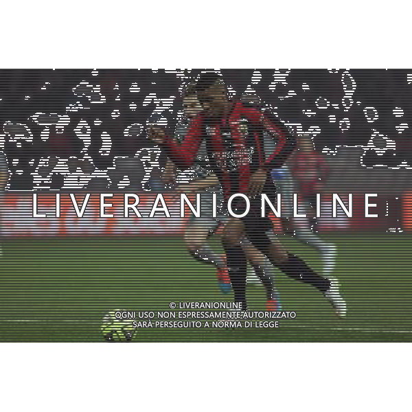 Baptiste ALOE / Alassane PLEA - 23.01.2015 - Nice / Marseille - 22eme journee de Ligue 1 Photo : Jean Christophe Magnenet / Icon Sport AG ALDO LIVERANI SAS ONLY ITALY