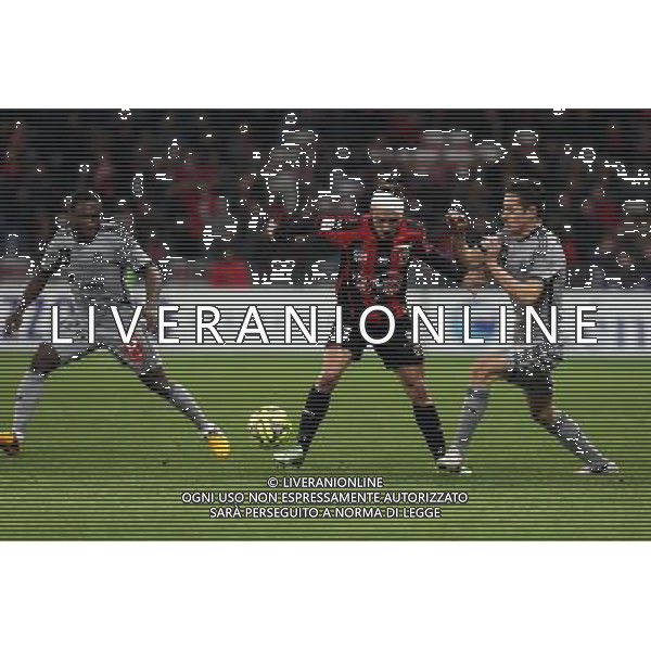 Eric BAUTHEAC / Florian THAUVIN - 23.01.2015 - Nice / Marseille - 22eme journee de Ligue 1 Photo : Jean Christophe Magnenet / Icon Sport AG ALDO LIVERANI SAS ONLY ITALY