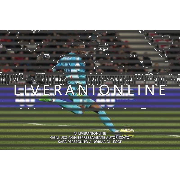 Steve MANDANDA - 23.01.2015 - Nice / Marseille - 22eme journee de Ligue 1 Photo : Jean Christophe Magnenet / Icon Sport AG ALDO LIVERANI SAS ONLY ITALY
