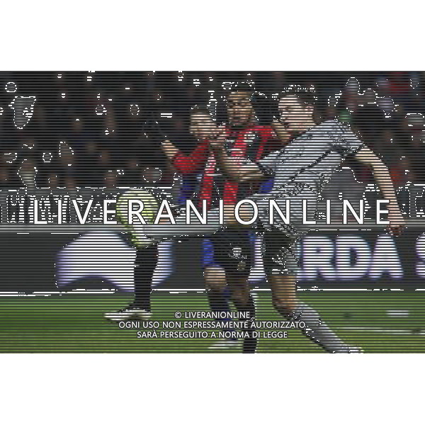 Goal Florian THAUVIN - 23.01.2015 - Nice / Marseille - 22eme journee de Ligue 1 Photo : Jean Christophe Magnenet / Icon Sport AG ALDO LIVERANI SAS ONLY ITALY