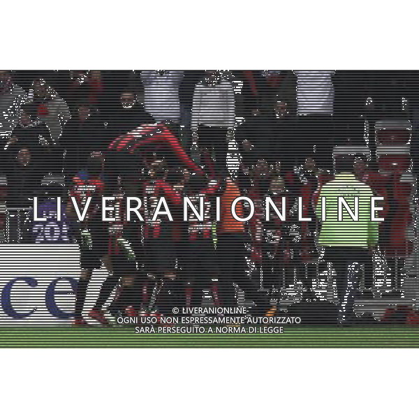 Joie Nice - Niklas Hult - 23.01.2015 - Nice / Marseille - 22eme journee de Ligue 1 Photo : Jean Christophe Magnenet / Icon Sport AG ALDO LIVERANI SAS ONLY ITALY