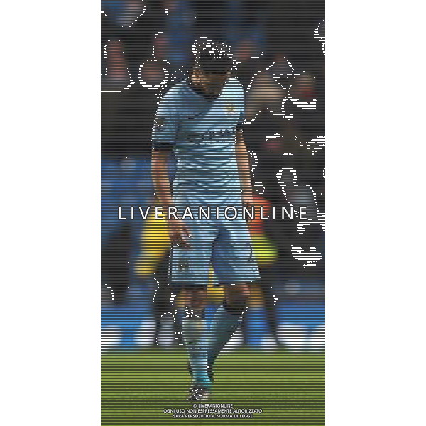 A dejected Manchester City\'s Ga‘l Clichy at the final whistle Photographer Dave Howarth/CameraSport Football - Barclays Premiership - Manchester City v Arsenal - Sunday 18th January 2015 - Etihad stadium - Manchester © CameraSport - 43 Linden Ave. Countesthorpe. Leicester. England. LE8 5PG - Tel: +44 (0) 116 277 4147 - admin@camerasport.com - www.camerasport.com AG ALDO LIVERANI SAS ONLY ITALY