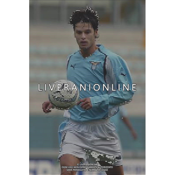 Roma 13/01/2005 Lazio-Cagliari Tim Cup 2004/2005 Nella foto: Lopez Oscar Hernandez.* Ph Gianni Nucci/Aldo Liverani