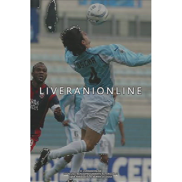 Roma 13/01/2005 Lazio-Cagliari Tim Cup 2004/2005 Nella foto: Lopez Oscar Hernandez.* Ph Gianni Nucci/Aldo Liverani