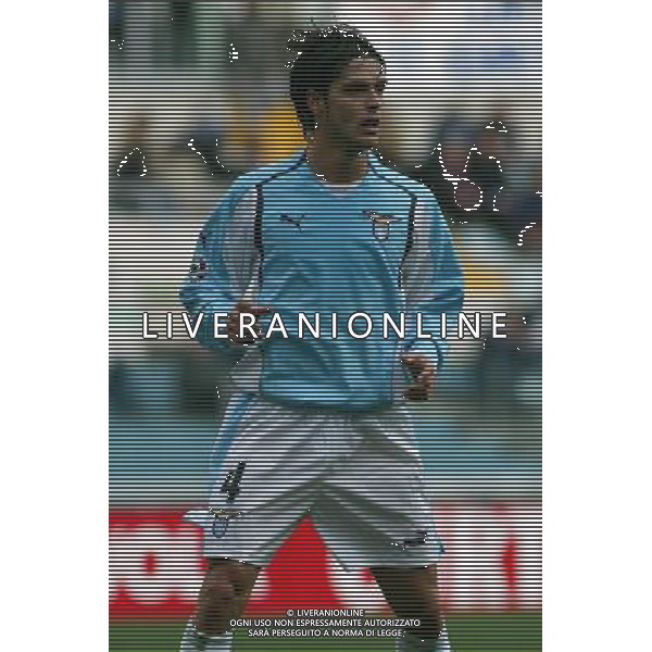 Roma 13/01/2005 Lazio-Cagliari Tim Cup 2004/2005 Nella foto: Lopez Oscar Hernandez.* Ph Gianni Nucci/Aldo Liverani