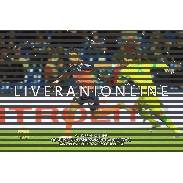 Lucas BARRIOS - 24.01.2015 - Montpellier / Nantes - 22eme journee de Ligue1 Photo : Nicolas Guyonnet / Icon Sport AG ALDO LIVERANI SAS ONLY ITALY