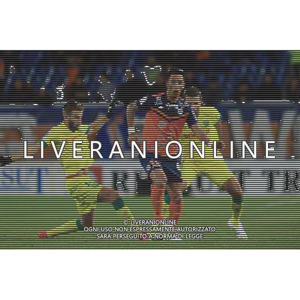 Lucas BARRIOS - 24.01.2015 - Montpellier / Nantes - 22eme journee de Ligue1 Photo : Nicolas Guyonnet / Icon Sport *** Local Caption *** AG ALDO LIVERANI SAS ONLY ITALY *** Local Caption *** AG ALDO LIVERANI SAS ONLY ITALY