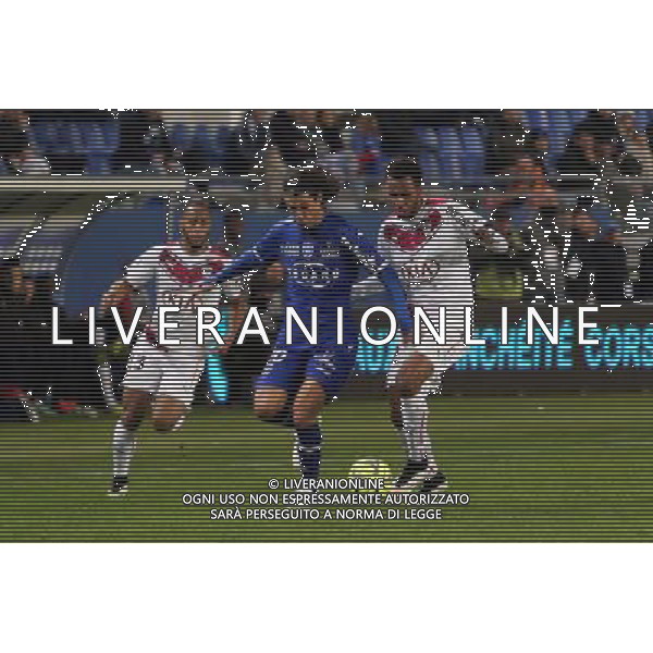 Francois Joseph MODESTO / Isaac Kiese THELIN - 24.01.2015 - Bastia / Bordeaux - 22eme journee de Ligue1 Photo : Michel Maestracci / Icon Sport AG ALDO LIVERANI SAS ONLY ITALY *** Local Caption ***