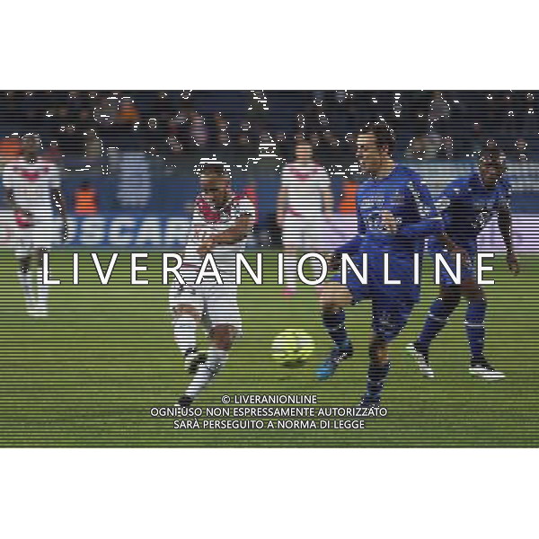 Thomas TOURE - 24.01.2015 - Bastia / Bordeaux - 22eme journee de Ligue1 Photo : Michel Maestracci / Icon Sport *** Local Caption *** AG ALDO LIVERANI SAS ONLY ITALY *** Local Caption *** AG ALDO LIVERANI SAS ONLY ITALY