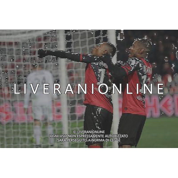 Christophe MANDANNE / Claudio BEAUVUE - 24.01.2015 - Guingamp / Lorient - 22eme journee de Ligue1 Photo : Vincent Michel / Icon Sport AG ALDO LIVERANI SAS ONLY ITALY