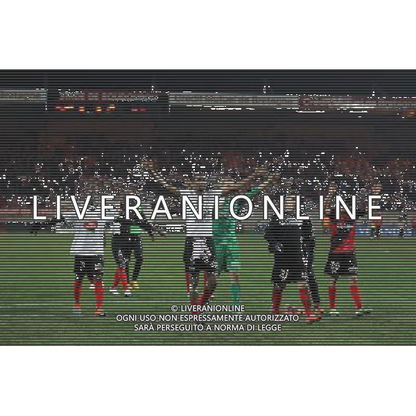 JOIE GUINGAMP - 24.01.2015 - Guingamp / Lorient - 22eme journee de Ligue1 Photo : Vincent Michel / Icon Sport AG ALDO LIVERANI SAS ONLY ITALY