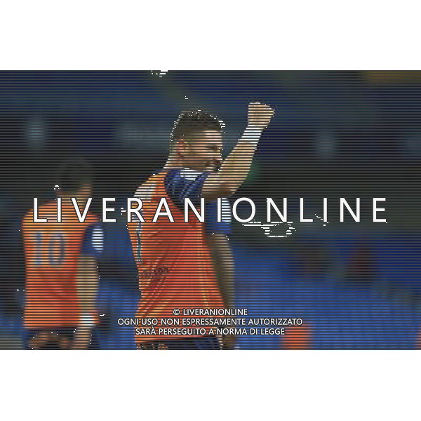 joie Anthony MOUNIER - 24.01.2015 - Montpellier / Nantes - 22eme journee de Ligue1 Photo : Nicolas Guyonnet / Icon Sport AG ALDO LIVERANI SAS ONLY ITALY