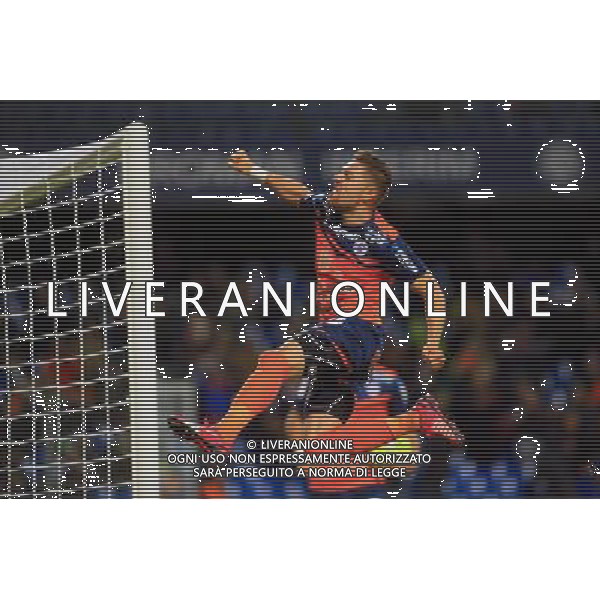 joie Anthony MOUNIER - 24.01.2015 - Montpellier / Nantes - 22eme journee de Ligue1 Photo : Nicolas Guyonnet / Icon Sport AG ALDO LIVERANI SAS ONLY ITALY