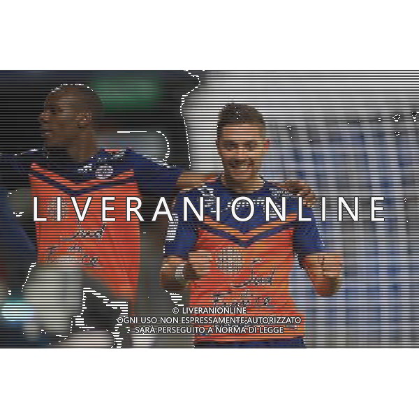 joie Anthony MOUNIER - 24.01.2015 - Montpellier / Nantes - 22eme journee de Ligue1 Photo : Nicolas Guyonnet / Icon Sport AG ALDO LIVERANI SAS ONLY ITALY