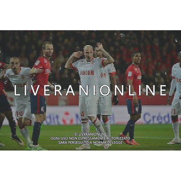 Andrea RAGGI - 24.01.2015 - Lille / Monaco - 22eme journee de Ligue1 Photo : Dave Winter / Icon Sport AG ALDO LIVERANI SAS ONLY ITALY