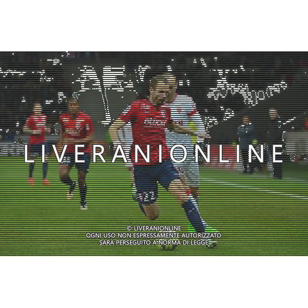 David ROZEHNAL / Dimitar BERBATOV - 24.01.2015 - Lille / Monaco - 22eme journee de Ligue1 Photo : Dave Winter / Icon Sport AG ALDO LIVERANI SAS ONLY ITALY