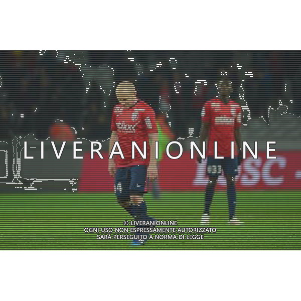 Deception Florent BALMONT - 24.01.2015 - Lille / Monaco - 22eme journee de Ligue1 Photo : Dave Winter / Icon Sport AG ALDO LIVERANI SAS ONLY ITALY