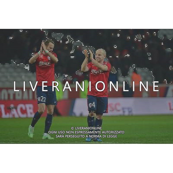Deception Florent BALMONT / David ROZEHNAL - 24.01.2015 - Lille / Monaco - 22eme journee de Ligue1 Photo : Dave Winter / Icon Sport AG ALDO LIVERANI SAS ONLY ITALY