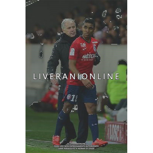 Franck BERIA / Rene GIRARD - 24.01.2015 - Lille / Monaco - 22eme journee de Ligue1 Photo : Dave Winter / Icon Sport AG ALDO LIVERANI SAS ONLY ITALY