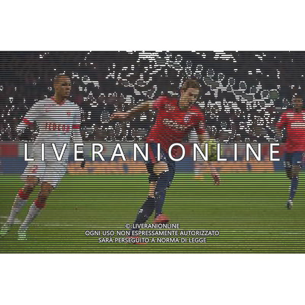 Nolan ROUX - 24.01.2015 - Lille / Monaco - 22eme journee de Ligue1 Photo : Dave Winter / Icon Sport AG ALDO LIVERANI SAS ONLY ITALY