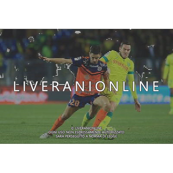 Morgan SANSON - 24.01.2015 - Montpellier / Nantes - 22eme journee de Ligue1 Photo : Nicolas Guyonnet / Icon Sport AG ALDO LIVERANI SAS ONLY ITALY