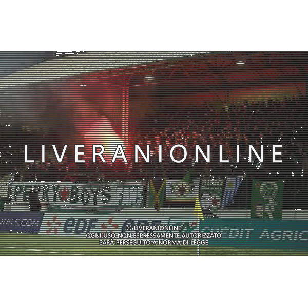 Supporters Red Star - 23.01.2015 - Red Star / Marseille Consolat - Coupe de France Photo : Sebastien Muylaert / Icon Sport AG ALDO LIVERANI SAS ONLY ITALY