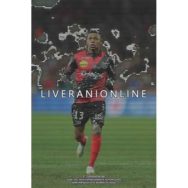 Christophe MANDANNE - 24.01.2015 - Guingamp / Lorient - 22eme journee de Ligue1 Photo : Vincent Michel / Icon Sport *** Local Caption *** AG ALDO LIVERANI SAS ONLY ITALY *** Local Caption *** AG ALDO LIVERANI SAS ONLY ITALY