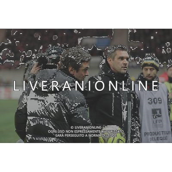 Jocelyn GOURVENNEC / Sylvain RIPOLL - 24.01.2015 - Guingamp / Lorient - 22eme journee de Ligue1 Photo : Vincent Michel / Icon Sport *** Local Caption *** AG ALDO LIVERANI SAS ONLY ITALY *** Local Caption *** AG ALDO LIVERANI SAS ONLY ITALY