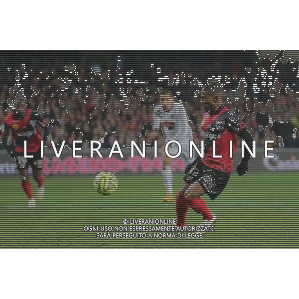 PENALTY / But de Claudio BEAUVUE - 24.01.2015 - Guingamp / Lorient - 22eme journee de Ligue1 Photo : Vincent Michel / Icon Sport AG ALDO LIVERANI SAS ONLY ITALY *** Local Caption ***