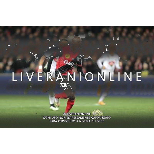 Younousse SANKHARE - 24.01.2015 - Guingamp / Lorient - 22eme journee de Ligue1 Photo : Vincent Michel / Icon Sport AG ALDO LIVERANI SAS ONLY ITALY *** Local Caption ***