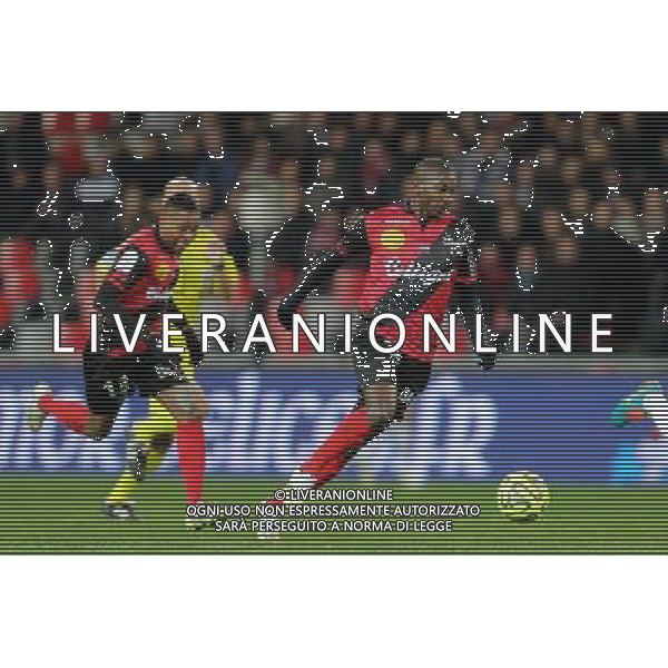 Younousse SANKHARE - 24.01.2015 - Guingamp / Lorient - 22eme journee de Ligue1 Photo : Vincent Michel / Icon Sport AG ALDO LIVERANI SAS ONLY ITALY *** Local Caption ***