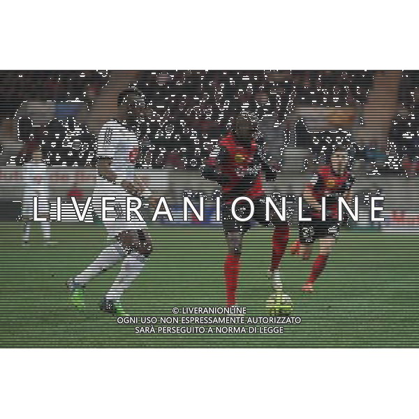 Younousse SANKHARE - 24.01.2015 - Guingamp / Lorient - 22eme journee de Ligue1 Photo : Vincent Michel / Icon Sport AG ALDO LIVERANI SAS ONLY ITALY *** Local Caption ***