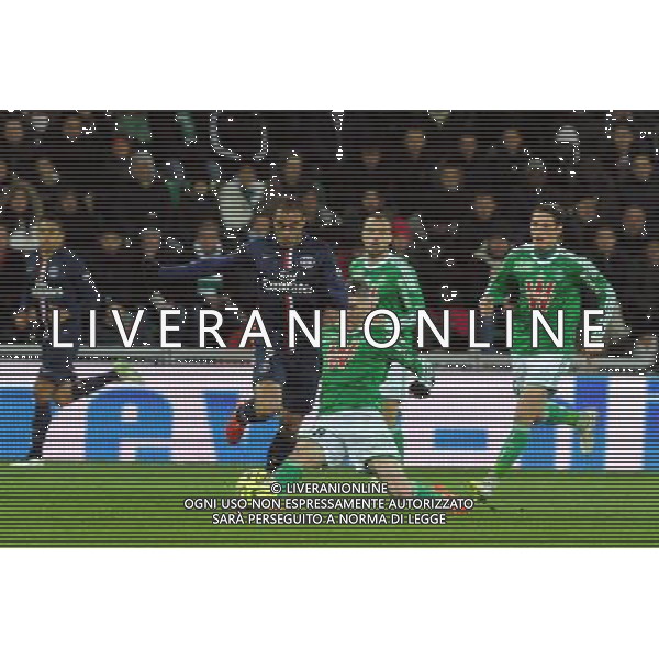 Lucas MOURA - 25.01.2015 - Saint Etienne / PSG - 22eme journee de Ligue1 Photo : Jean Paul Thomas / Icon Sport AG ALDO LIVERANI SAS ONLY ITALY