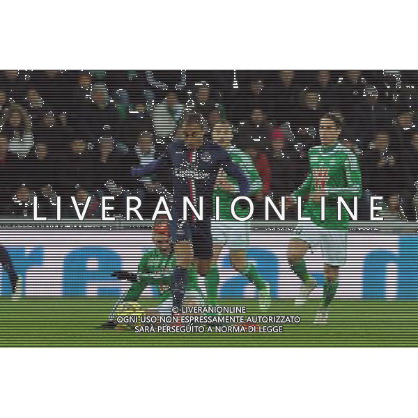 Lucas MOURA - 25.01.2015 - Saint Etienne / PSG - 22eme journee de Ligue1 Photo : Jean Paul Thomas / Icon Sport AG ALDO LIVERANI SAS ONLY ITALY