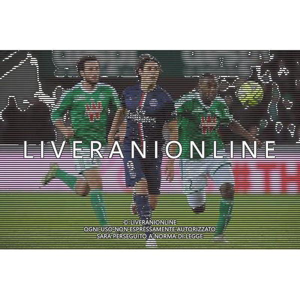 Edinson CAVANI - 25.01.2015 - Saint Etienne / PSG - 22eme journee de Ligue1 Photo : Jean Paul Thomas / Icon Sport AG ALDO LIVERANI SAS ONLY ITALY