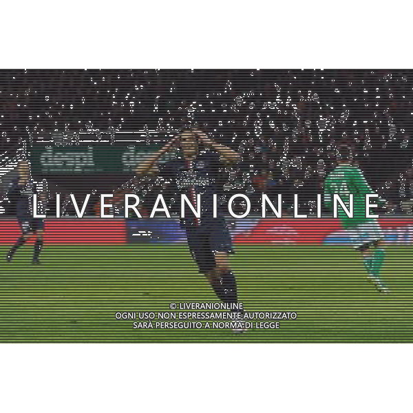 Edinson CAVANI - 25.01.2015 - Saint Etienne / PSG - 22eme journee de Ligue1 Photo : Jean Paul Thomas / Icon Sport AG ALDO LIVERANI SAS ONLY ITALY